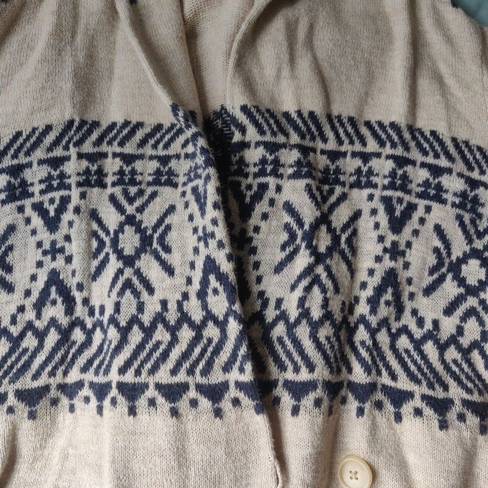 Chaps Cotton Cardigan - Picture 5 of 5